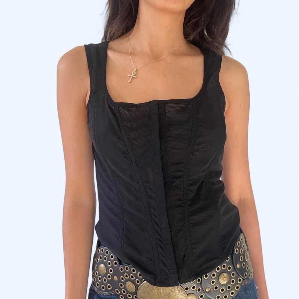 OHS Black Corset Top 🖤